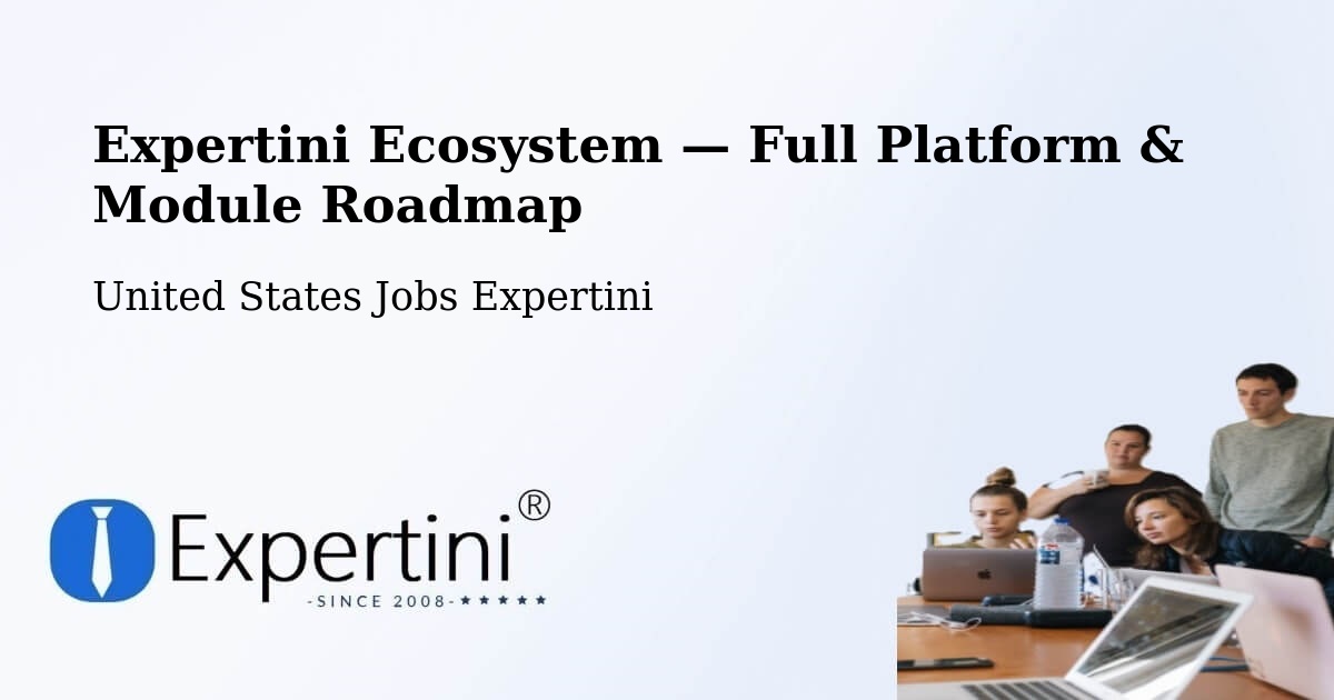 Expertini Ecosystem — Full Platform & Module Roadmap – Oakton