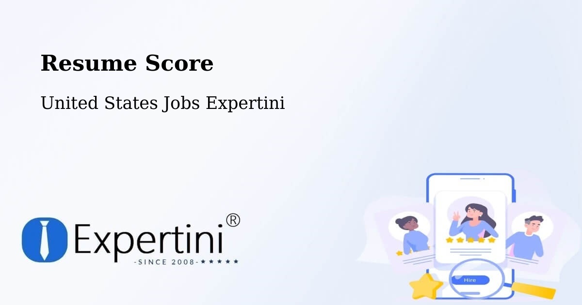 Resume Score & Job Description Match Tool – Oakton - United States Jobs Expertini